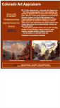 Mobile Screenshot of coloradoartappraisers.com